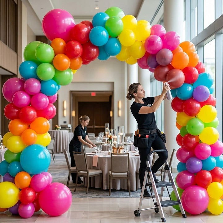 Balloon Arch Shine Spray: Pro Decorator Tips for a Glossy, Long-Lasting Arch