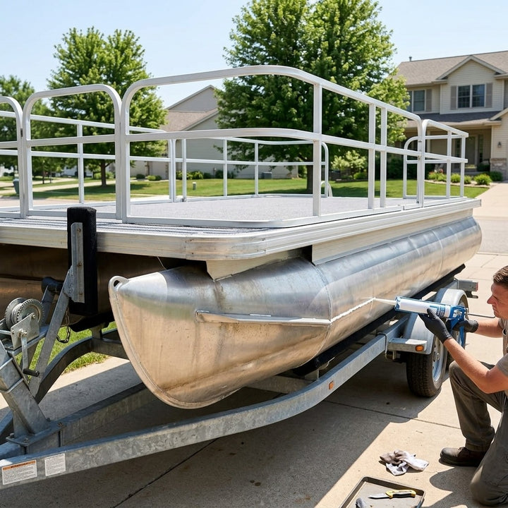 Marine Sealant for Pontoon Boats: What to Use Above and Below the Waterline