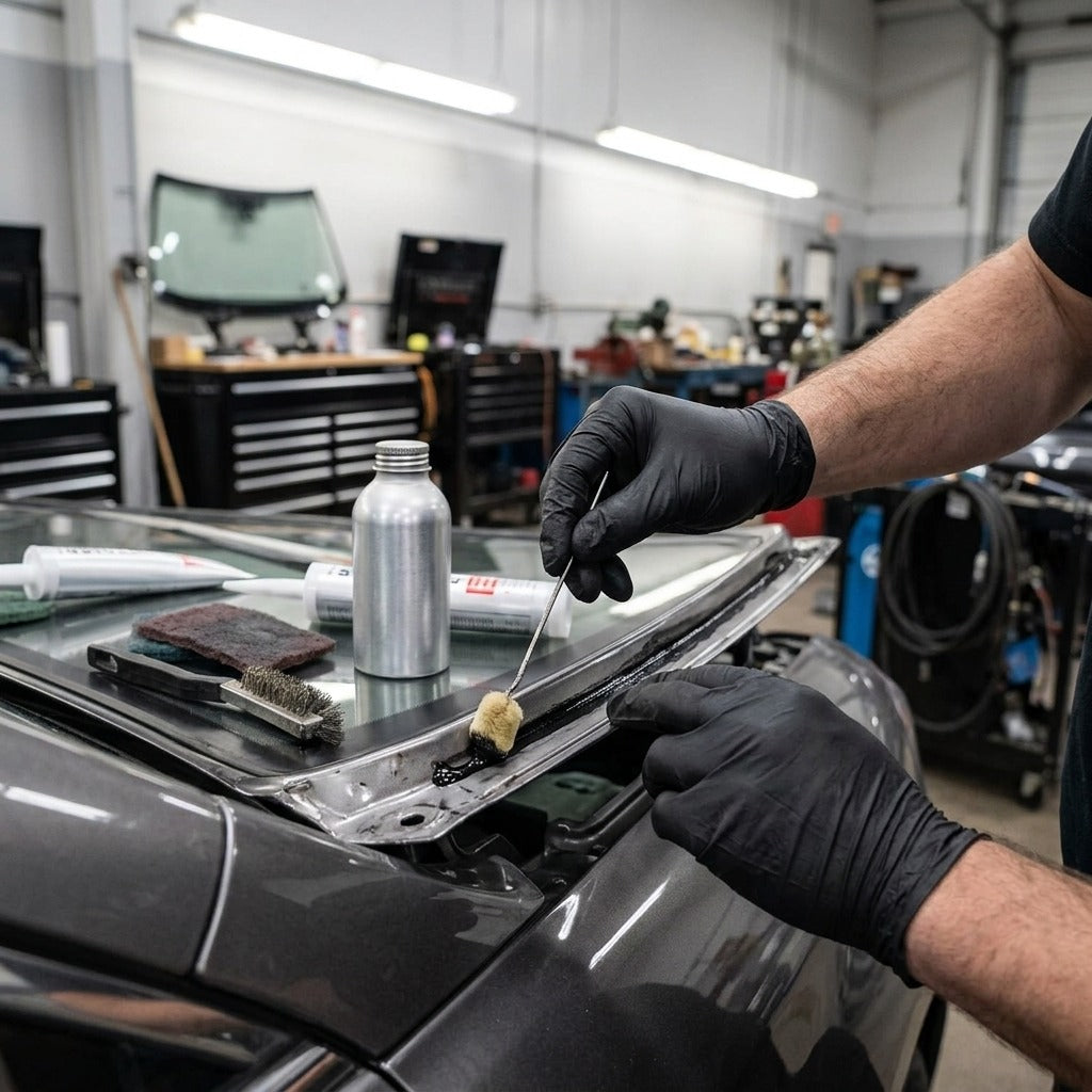 Windshield Urethane Primer: Why Skipping It Causes Leaks (And How to U ...