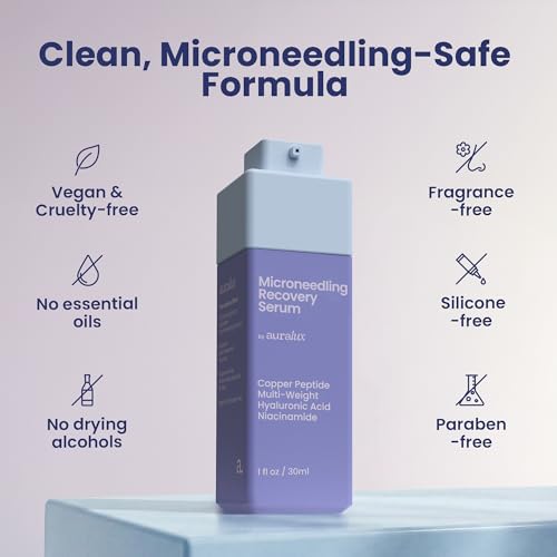 Microneedling Serum - Copper Peptide Glide &amp; Recovery, 1 fl oz
