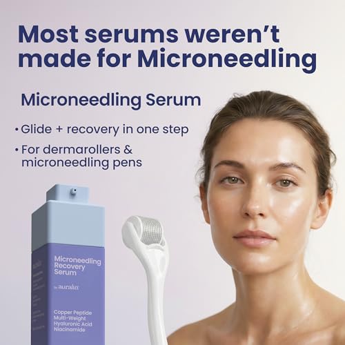 Microneedling Serum - Copper Peptide Glide &amp; Recovery, 1 fl oz