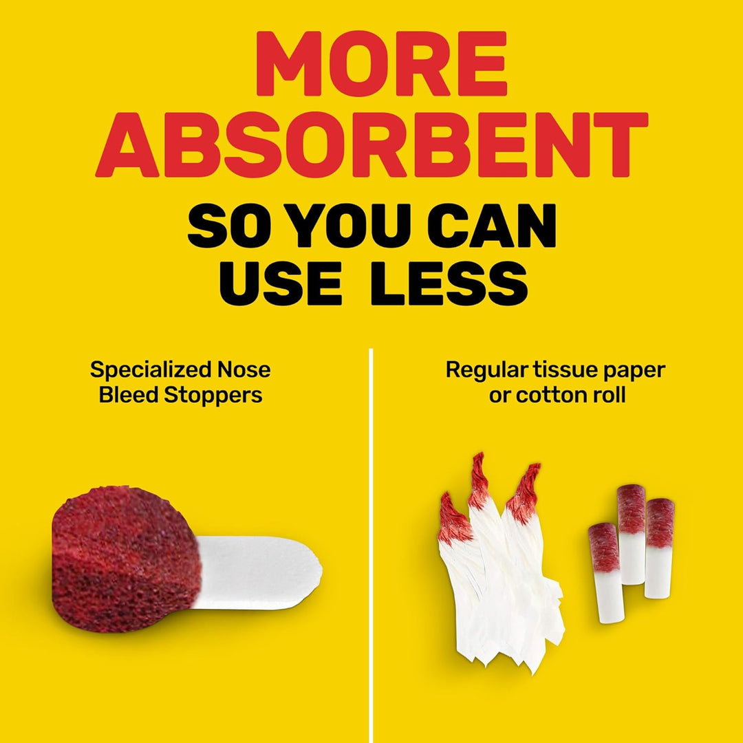 Nosebleed Stopper - Helps Stop Nose Bleed Fast &amp; Painless - Nose Bleed Plugs for Kids &amp; Adults