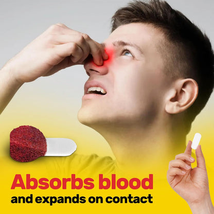 8 Pack Nosebleed Stopper - Helps Stop Nose Bleed Fast & Painless - Nose Bleed Plugs for Kids & Adults