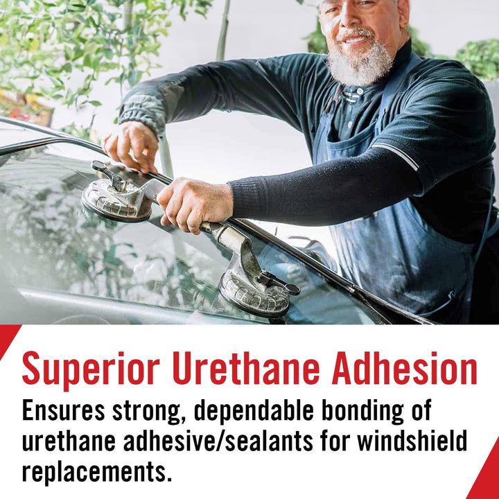 Berkland One Step Primer for Windshield Replacement | UV Resistant, Fast Drying, No Activator Needed | 30 mL with Daubers &amp; Gloves