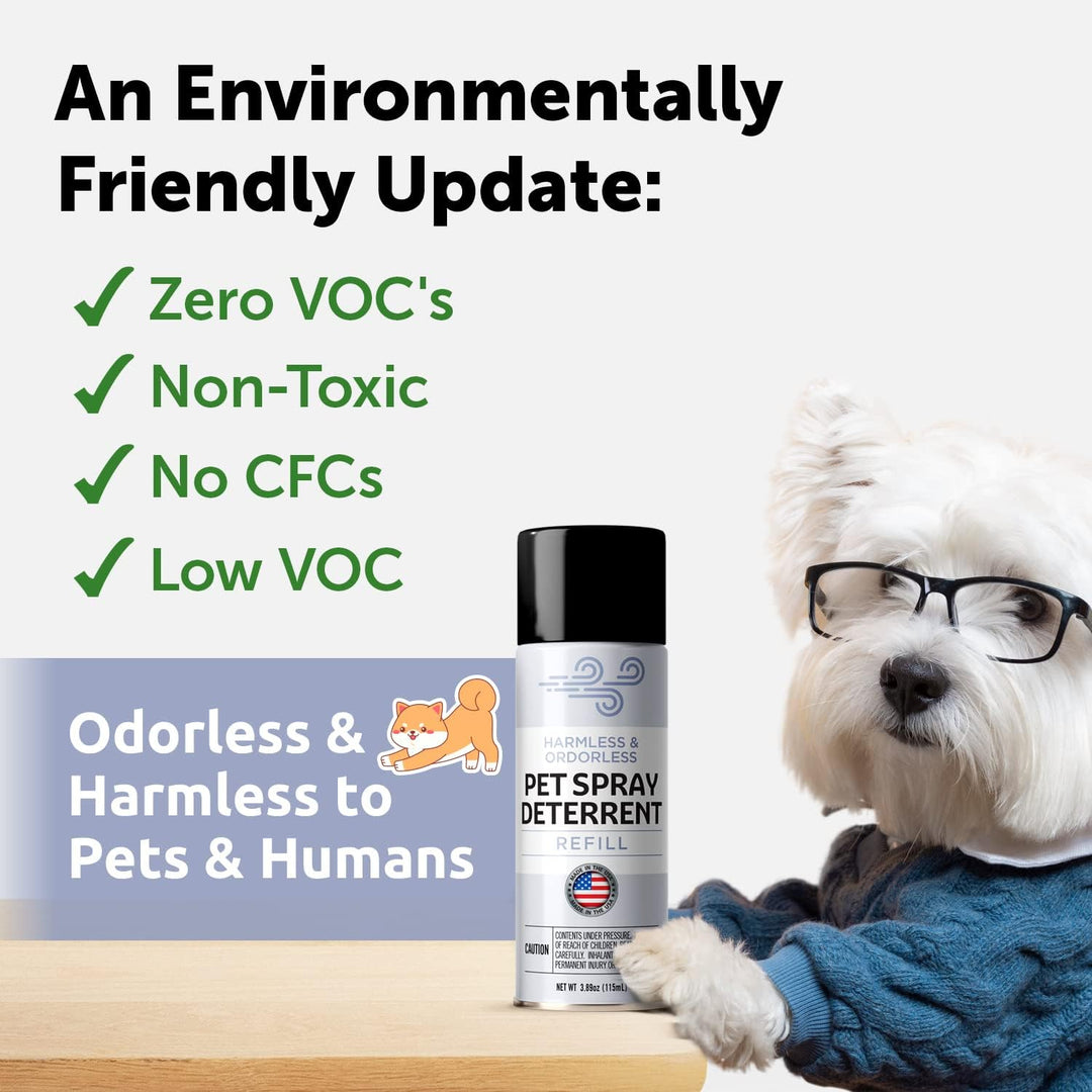 Berkland Pet Safe Cat &amp; Dog Deterrent Spray - Family-Safe, Non-VOC, Made in USA