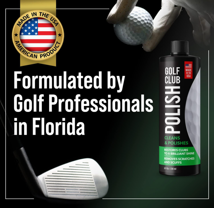 Golf Club Polish &amp; Scratch Remover — All-in-One Cleaner, 8oz