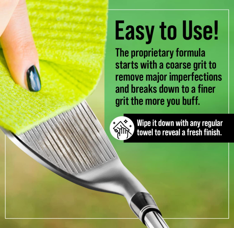Golf Club Polish &amp; Scratch Remover — All-in-One Cleaner, 8oz