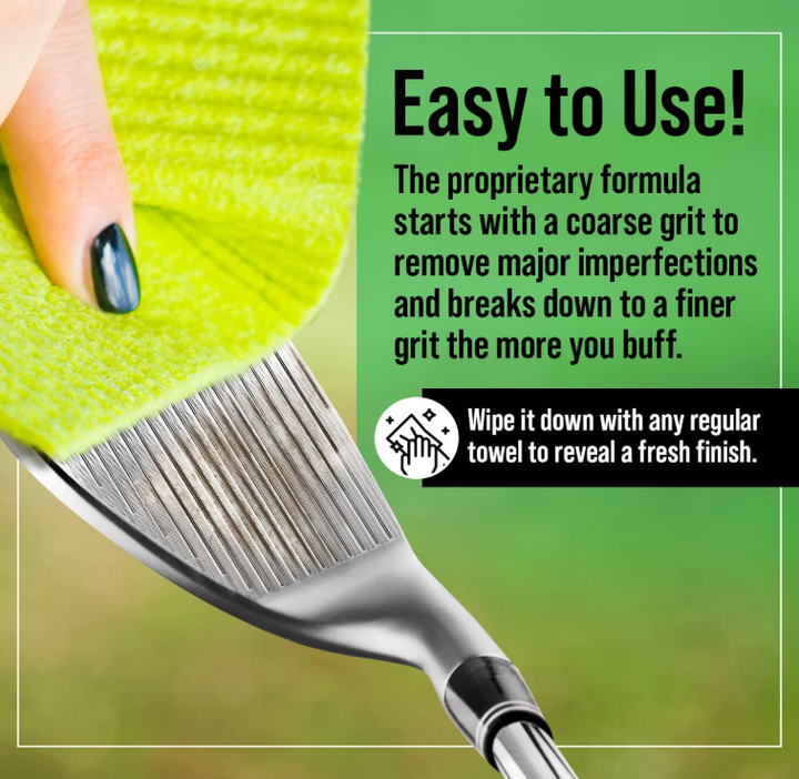 Golf Club Polish &amp; Scratch Remover — All-in-One Cleaner, 8oz