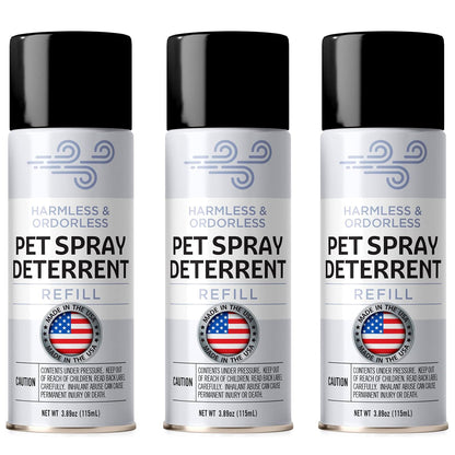 Berkland Pet Safe Cat & Dog Deterrent Spray - Family-Safe, Non-VOC, Made in USA