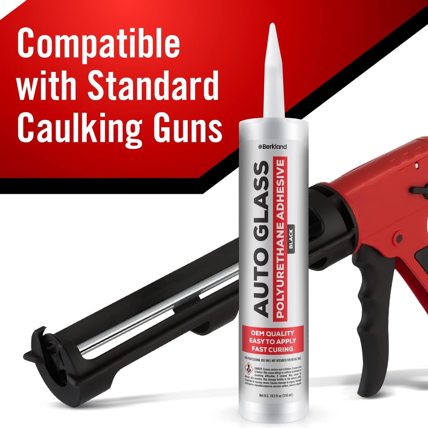 High Bond Automotive Glass Adhesive Kit Fast Curing, OEM Quality