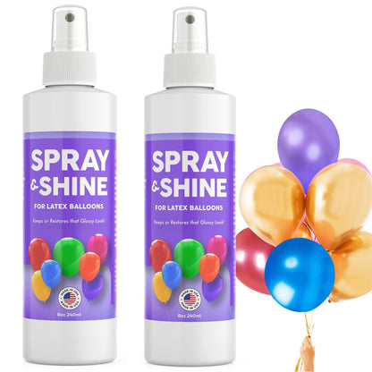 Berkland Hi Gloss Shine Spray for Latex Balloons - Made in USA