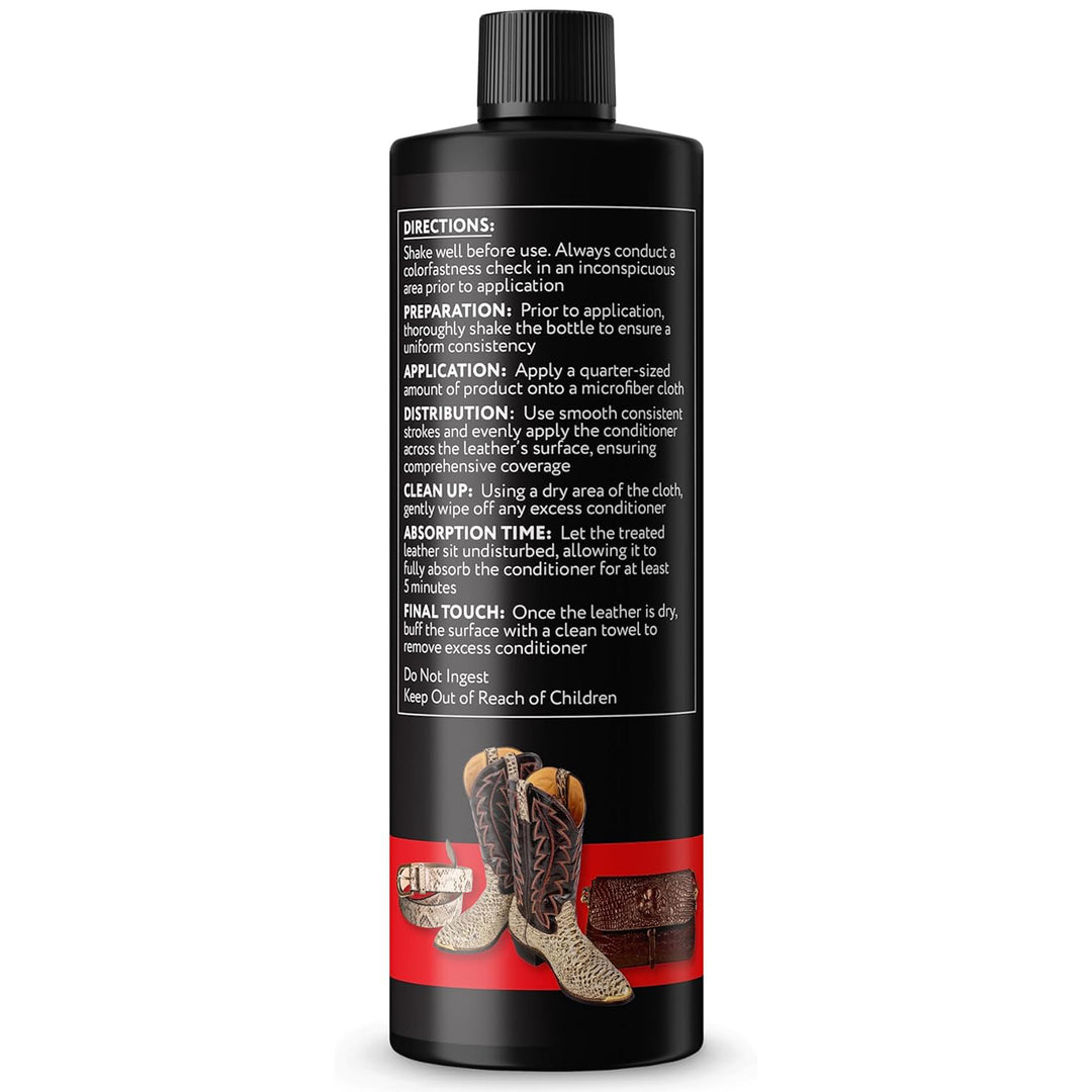 Berkland Exotic Leather Conditioner &amp; Cleaner | Made in USA | Preserve &amp; Polish Footwear &amp; Accessories