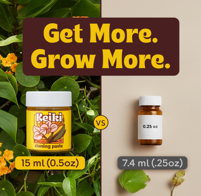 Keiki Cloning Paste - Plant Propagation Gel for Orchids, 0.5oz