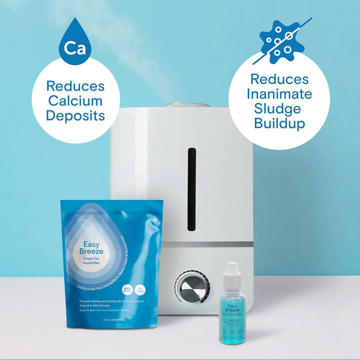 Berkland USA-Made Humidifier Cleaner Drops - Peak Performance Treatment for All Makes &amp; Models