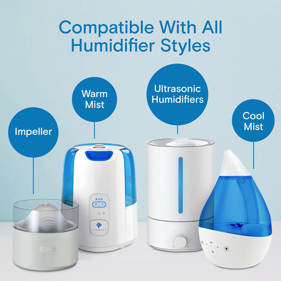 Berkland USA-Made Humidifier Cleaner Drops - Peak Performance Treatment for All Makes &amp; Models