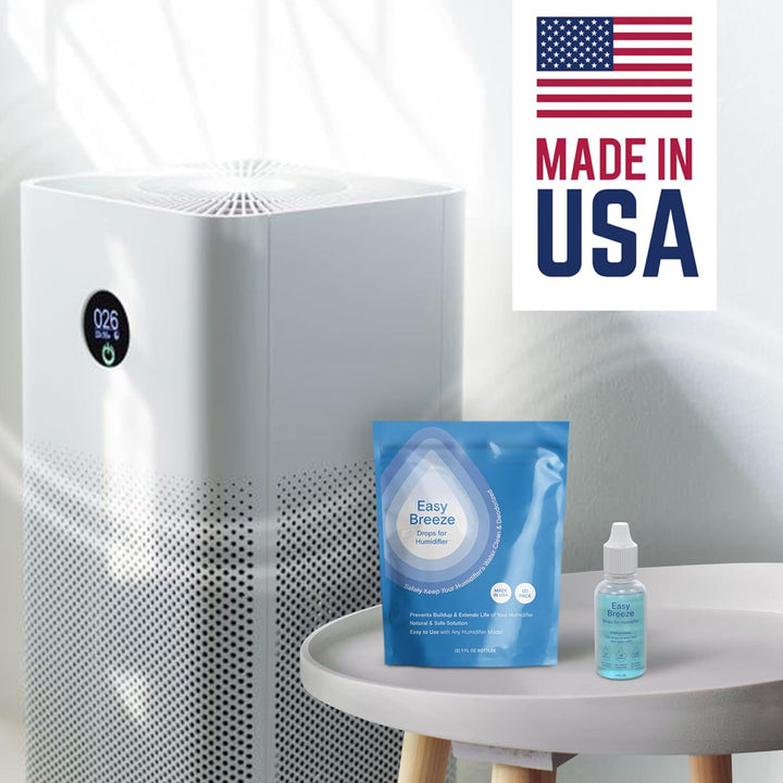 Berkland USA-Made Humidifier Cleaner Drops - Peak Performance Treatment for All Makes &amp; Models