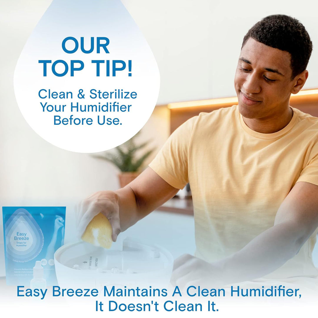 Berkland USA-Made Humidifier Cleaner Drops - Peak Performance Treatment for All Makes &amp; Models
